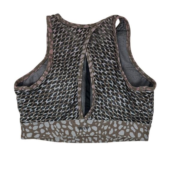 Peloton x With Wear It To Heart Riverstone Racerback Sports Bra Small - Picture 2 of 3
